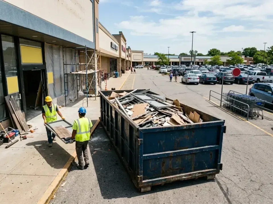 retail-store-renovation-debris-003 — frequently asked questions, Roll-off Dumpster Rentals in Hyattsville, MD